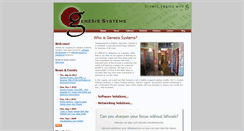 Desktop Screenshot of genesissys.com